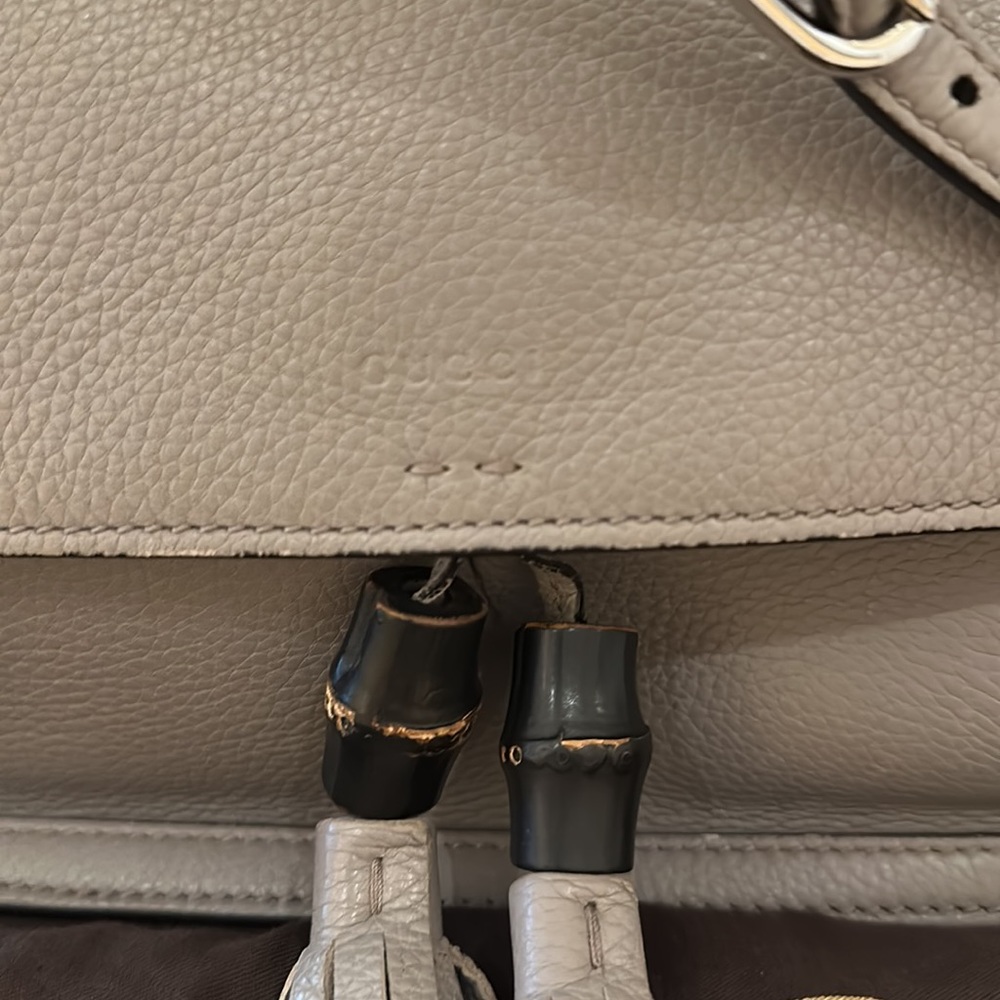 Gucci medium Bamboo daily Flap Bag - Picture 2 of 10